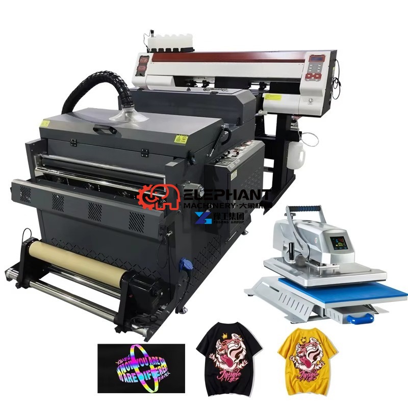 Commercial Dtf Printing Machine - Коммерческий широкоформатный DTF-принтер с двумя печатающими