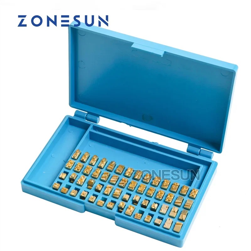 Commercial Ribbon Printing Machine - ZONESUN MY380 буквы алфавита, шрифты ленты,