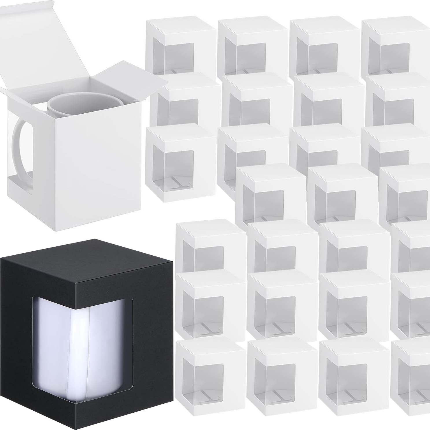 Sublimation Mug Blank - 12 упаковок подарочных коробок для сублимационных