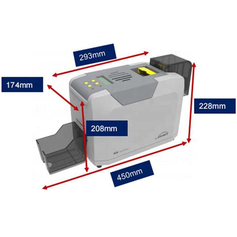 Commercial Ribbon Printing Machine - Принтер для идентификационных карт Seaory S26,