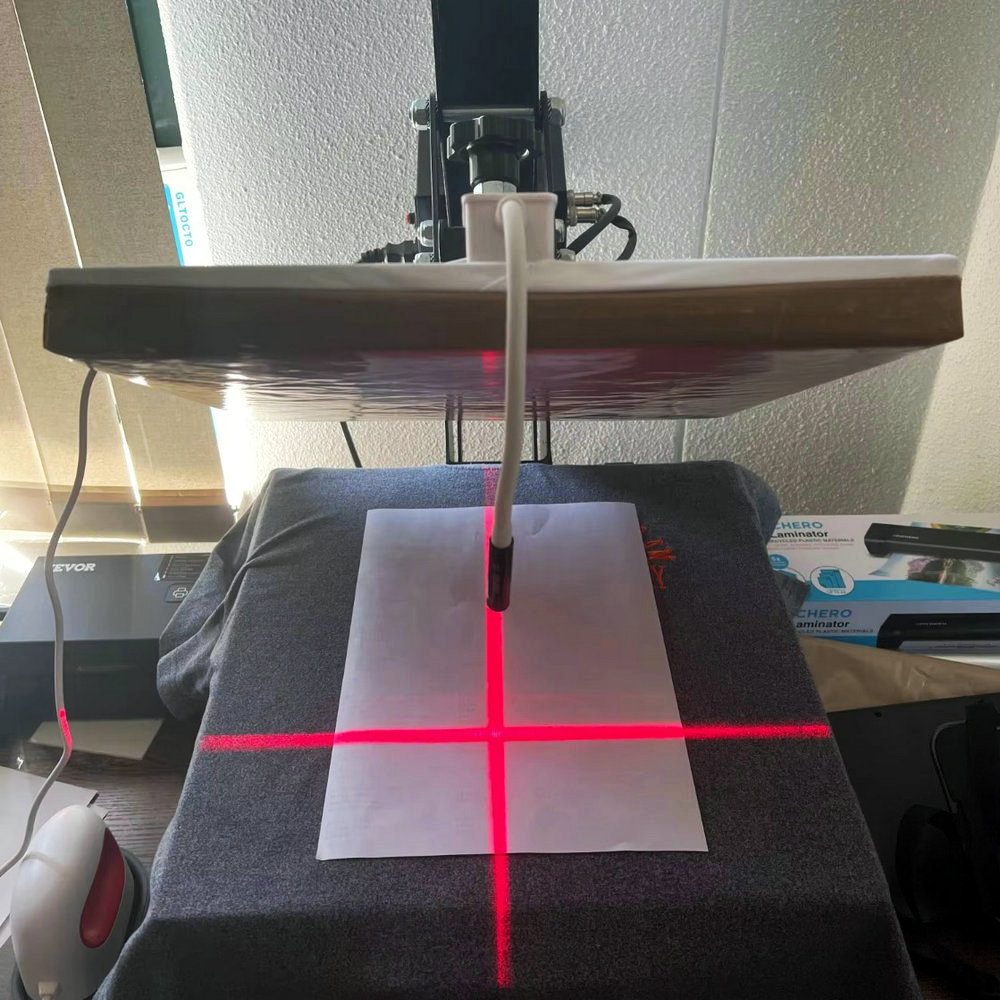 Commercial Printing Press - USB-лазерный локатор для DTF/DTG-печати, комплект для