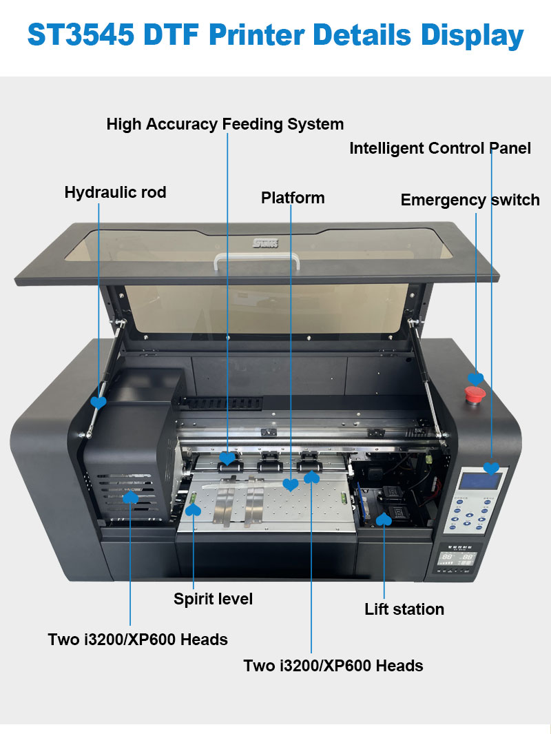 30-сантиметровый DTF-принтер ф – обзор и цена Commercial Dtf Printing Machine