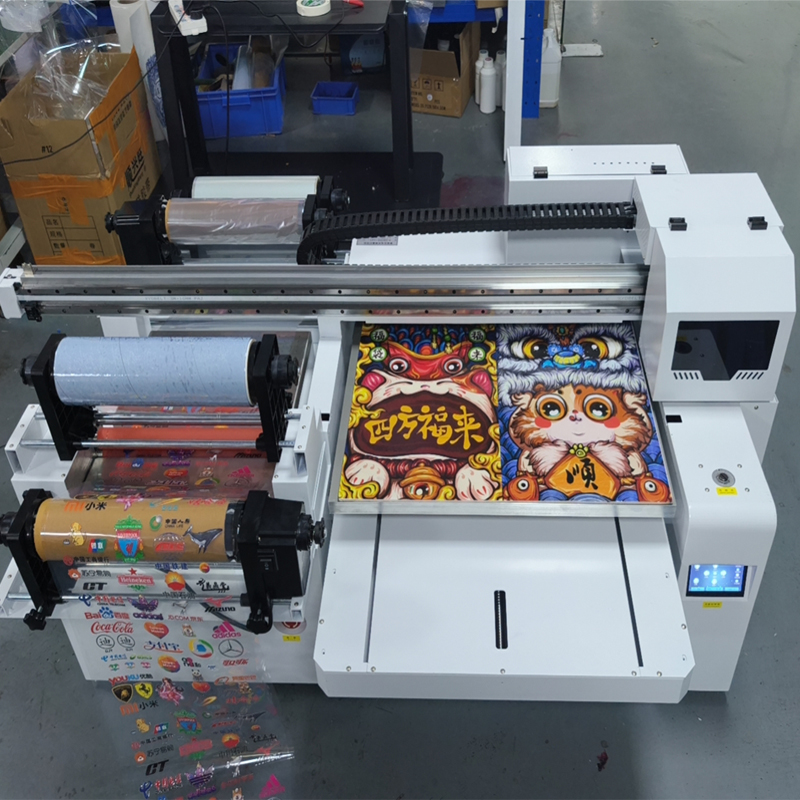 Гибридный УФ-принтер 6090 для  – обзор и цена Commercial Dtf Printing Machine